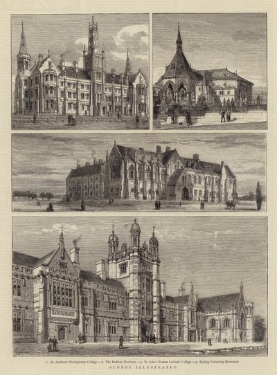 Sydney Illustrated by Henry William Brewer